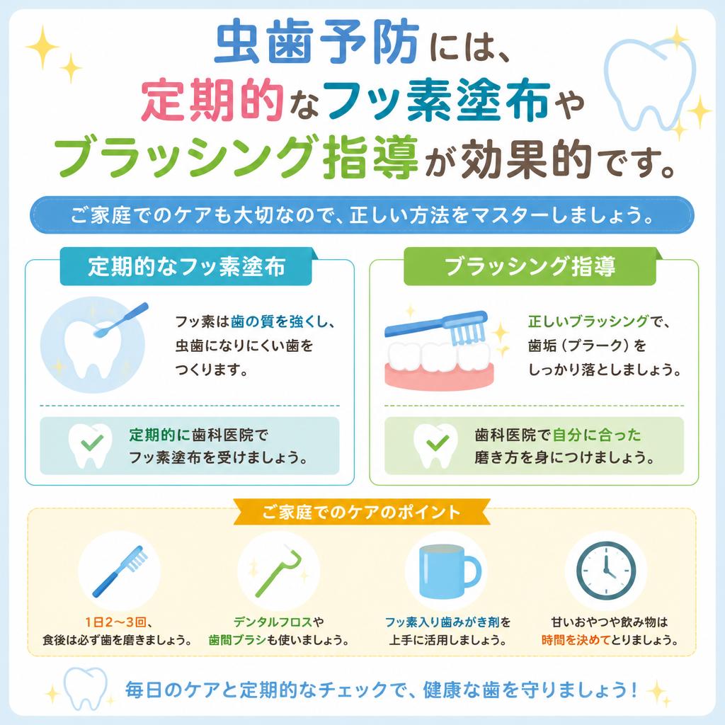 効果的な虫歯予防方法とは?